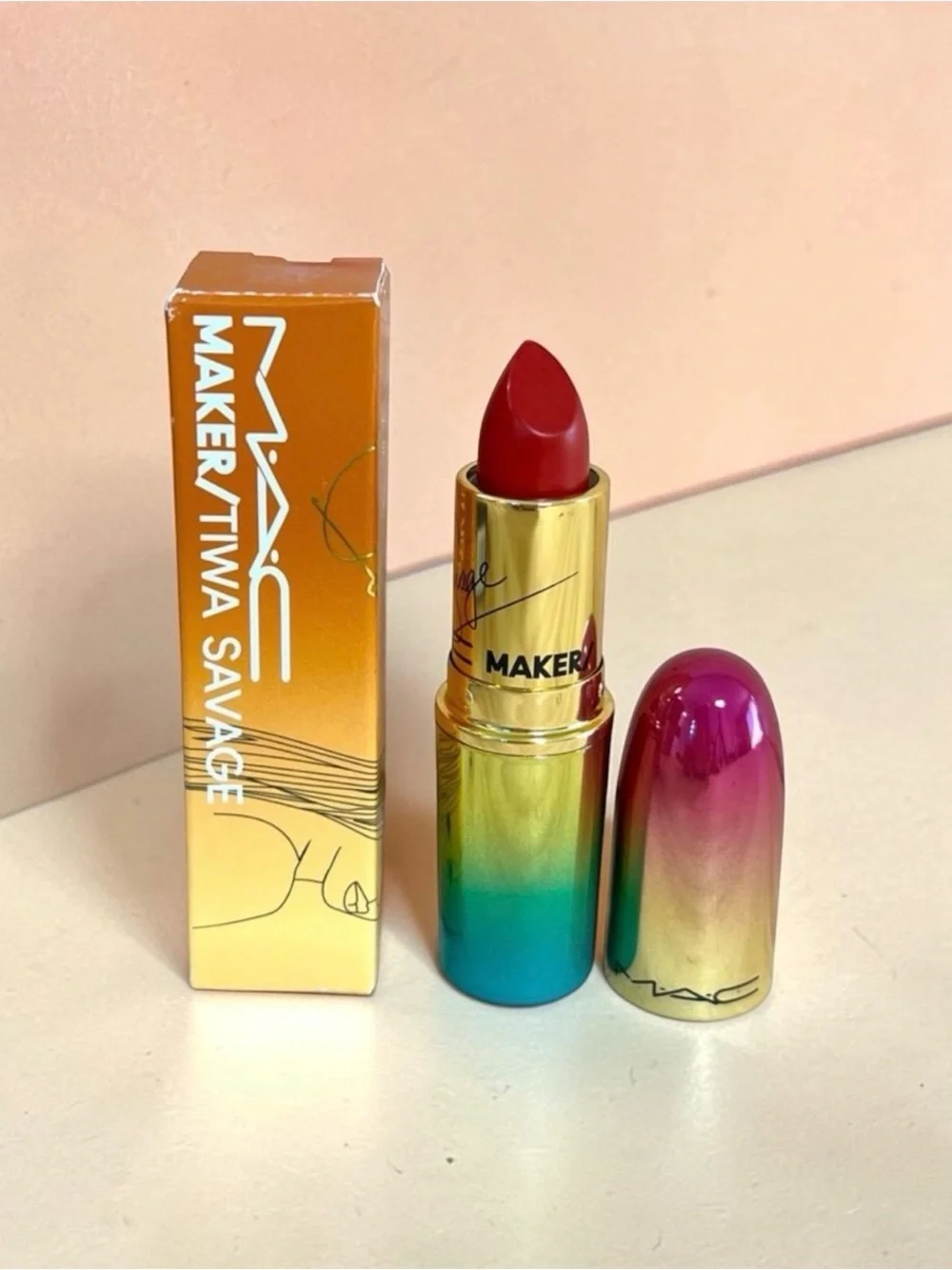 Mac Matte Maker Limited Edition X Tiwa Savage Lipstick | NIB